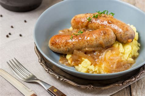 celine bangers and mash|bangers and mash onion recipe.